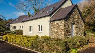 The exterior of some of the Berehaven Lodges