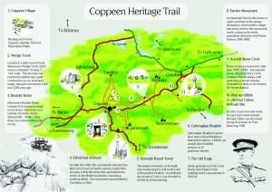 Coppeen heritage trail map