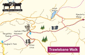 Trawlebone walk map
